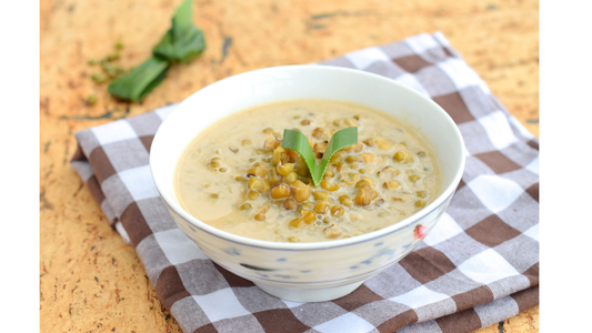Refreshing Summer Mung Bean Mint Cooler - Beat the Heat Naturally