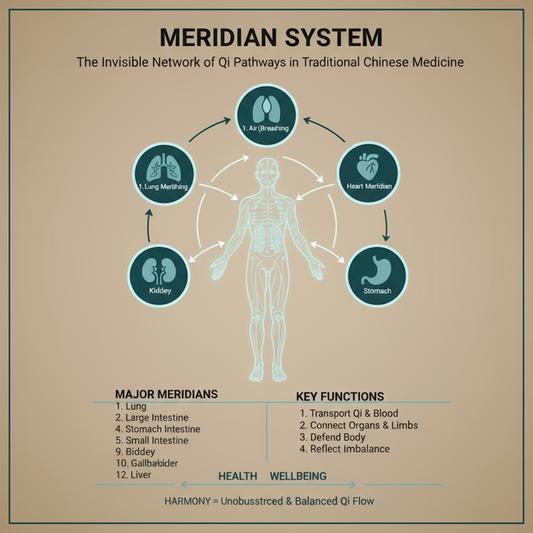 Meridian System - The Invisible Network of Qi Pathways in Traditional Chinese Medicine