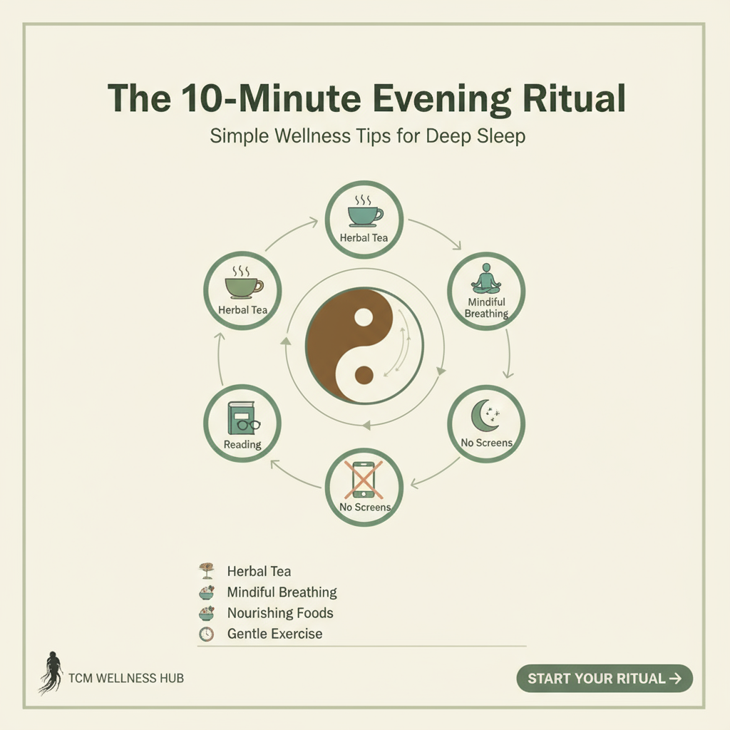 The 10-Minute Evening Ritual That Transforms Your Sleep Quality - Simple Wellness Tips