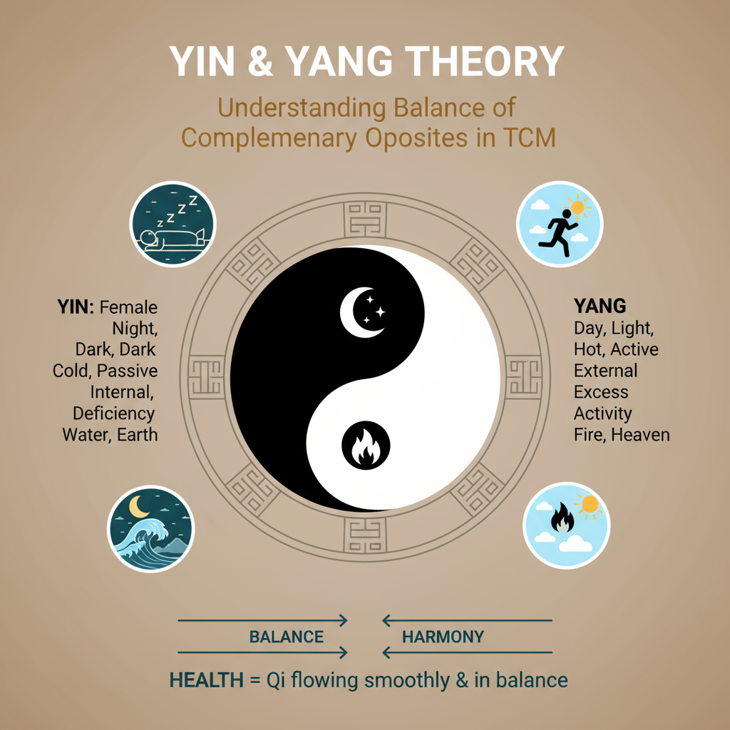 Yin & Yang Theory - Understanding the Balance of Complementary Opposites in TCM
