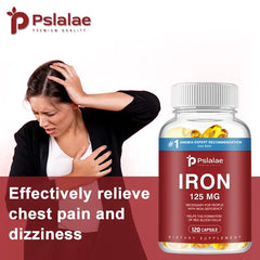 Iron - Increase Energy, Reduce Fatigue, Improve Immunity, Non-GMO