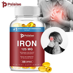 Iron - Increase Energy, Reduce Fatigue, Improve Immunity, Non-GMO