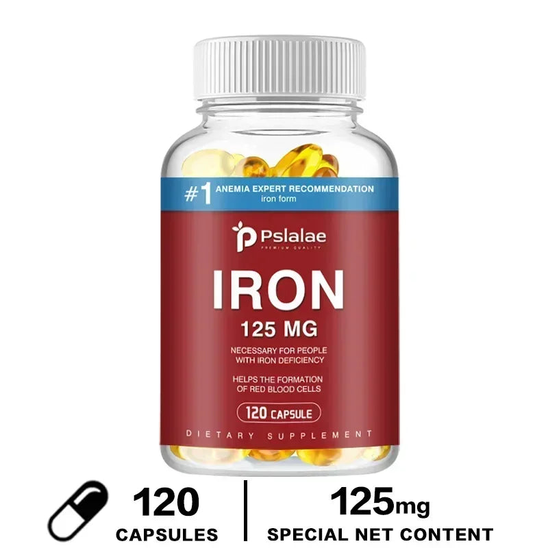 Iron - Increase Energy, Reduce Fatigue, Improve Immunity, Non-GMO