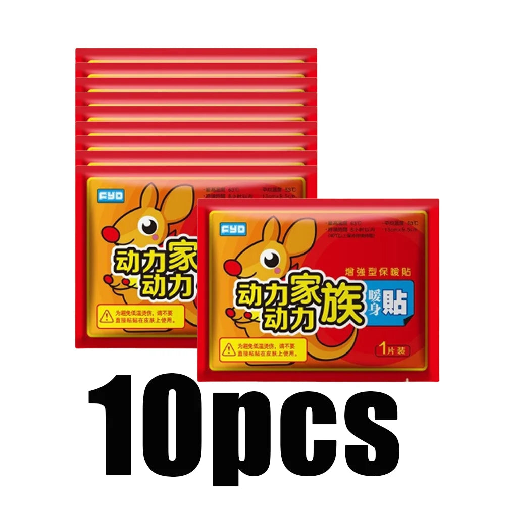 10/20/30/50pcs Body Foot Warmer Sticker Adhesive Heating Pack Winter Body Warm Long Lasting Fever Hand And Foot Warmth Patch