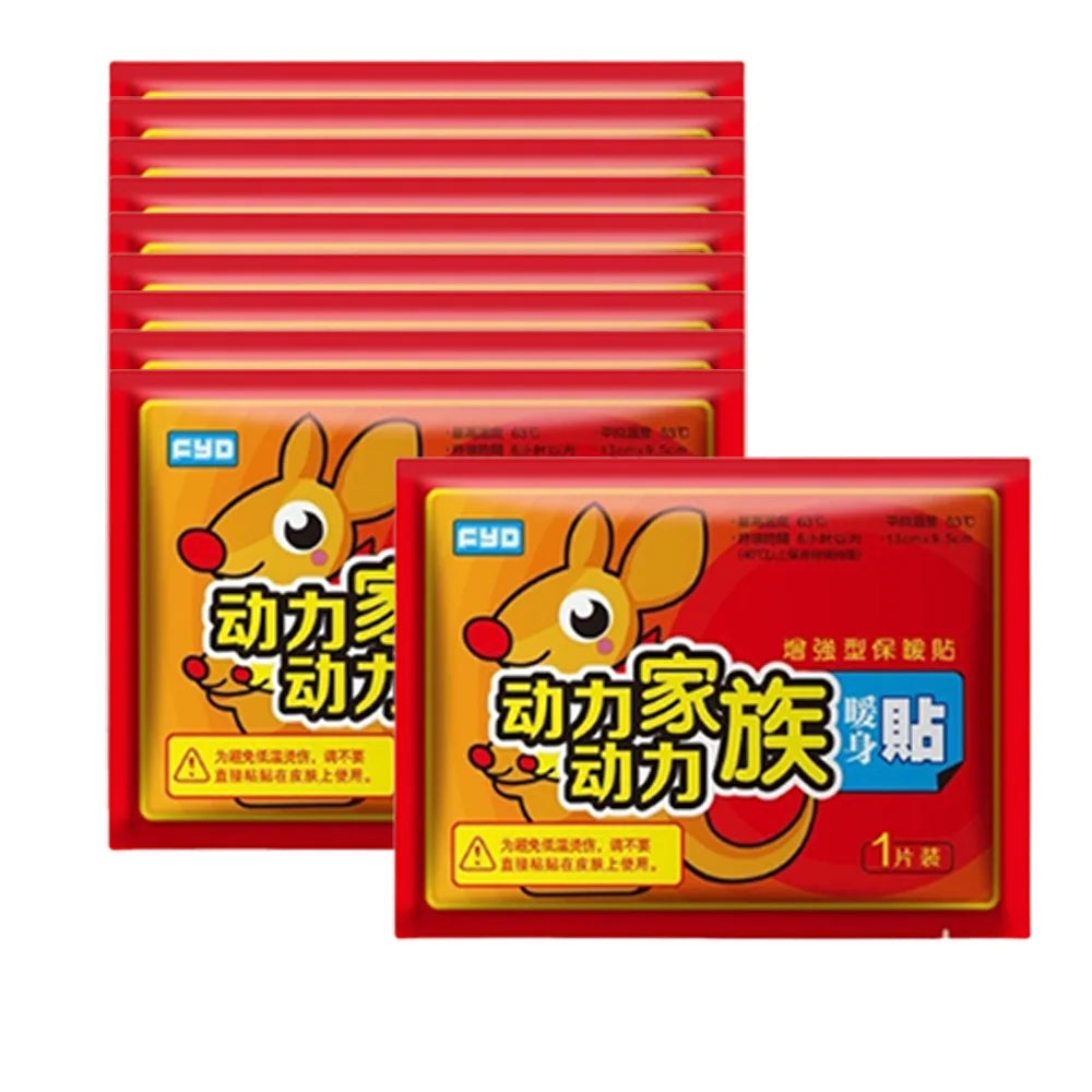 10/20/30/50pcs Body Foot Warmer Sticker Adhesive Heating Pack Winter Body Warm Long Lasting Fever Hand And Foot Warmth Patch