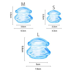 Silicone Vacuum Cupping Set Massage Body Cups Back Gua Sha Ventosas Suction Cup Anti-Cellulite Skin Lift Physiotherapy Jars