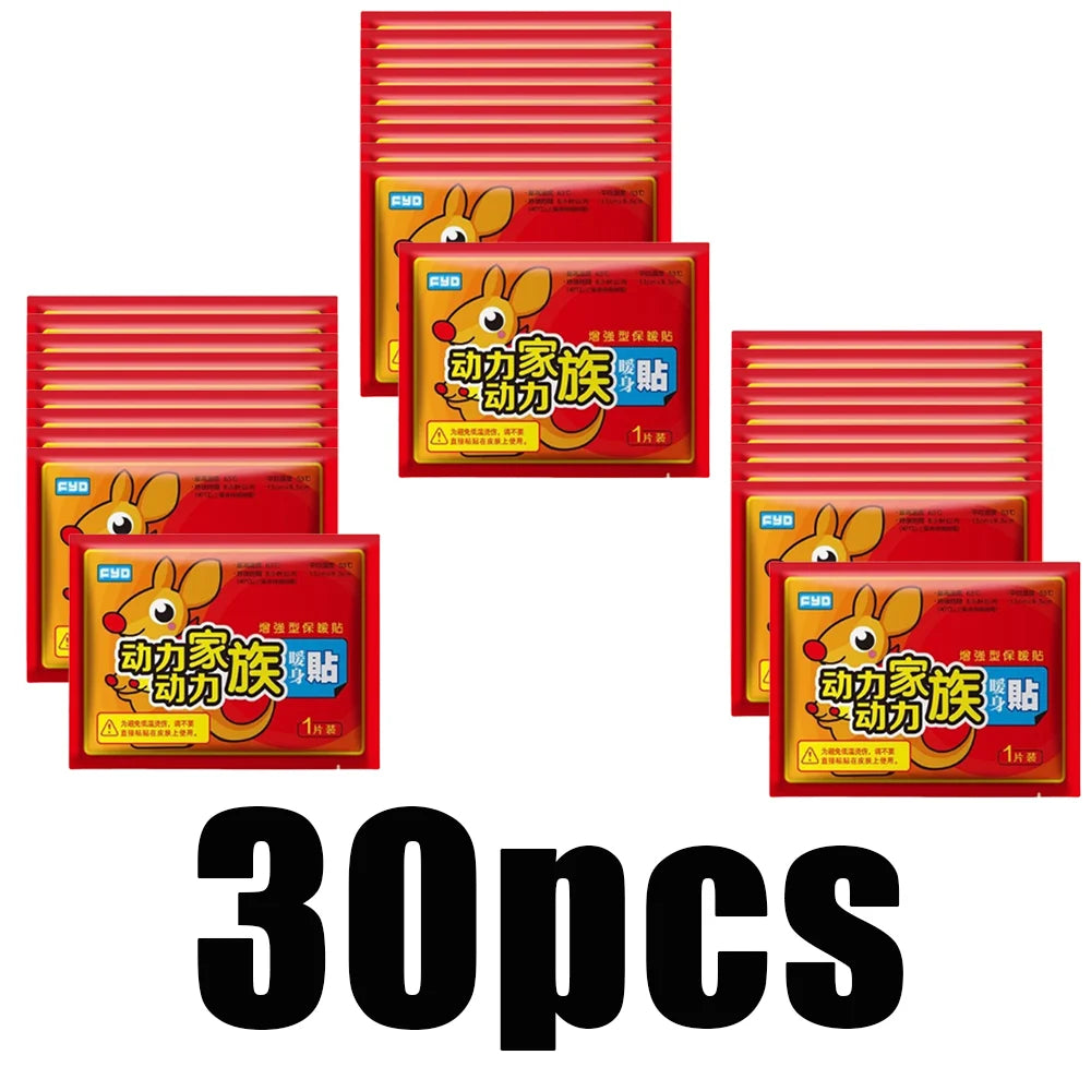 10/20/30/50pcs Body Foot Warmer Sticker Adhesive Heating Pack Winter Body Warm Long Lasting Fever Hand And Foot Warmth Patch