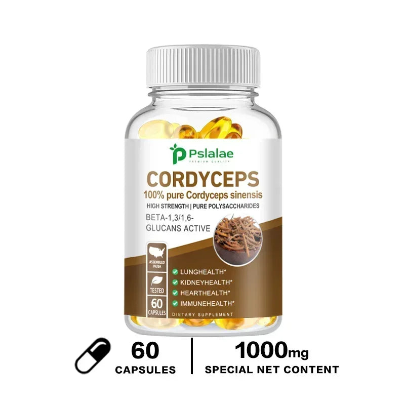 Cordyceps - Stamina and Energy Support, Helps Immune, Liver & Cardiovascular Health