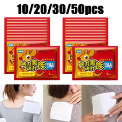 10/20/30/50pcs Body Foot Warmer Sticker Adhesive Heating Pack Winter Body Warm Long Lasting Fever Hand And Foot Warmth Patch