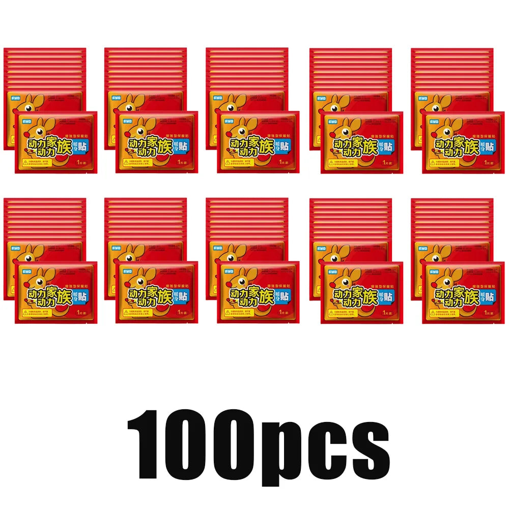 10/20/30/50pcs Body Foot Warmer Sticker Adhesive Heating Pack Winter Body Warm Long Lasting Fever Hand And Foot Warmth Patch